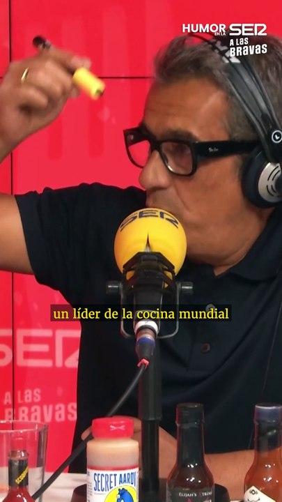 La admiración de Andreu por Ferrán Adrià es evidente