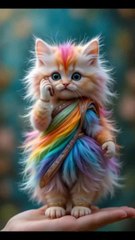 Rainbow 🌈 Cat's talking on phone 📱 #Cute​ #AI​ #Pets​ #Illustration​ #GraphicDesign​ #CatLovers​ #CatArt​ #aiart​ #bing​ #aiartcommunity​ #aiartist​ #aiartwork​ #cat​ #love​ #catshorts​ #catfunny​ #funny​ #meow​ #cats​ #cartoon​ #kitten​ #tiktok#ai