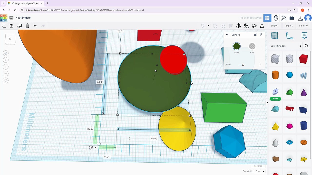 Tinkercad 17 Using the Ruler