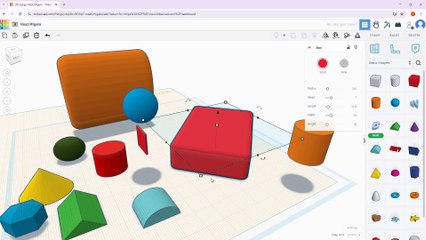 Tinkercad 16 Workplane to Place Objects