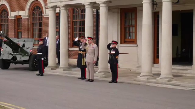 King Charles fires cannon and Prince William drinks gin at seperate events