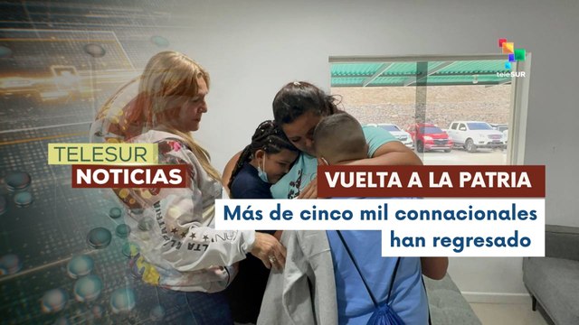 192 venezolanos regresan al país a través del Plan Vuelta a la Patria