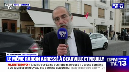 Elie Lemmel (rabbin agressé à Neuilly-sur-Seine): "Les mots génèrent de plus en plus de maux"