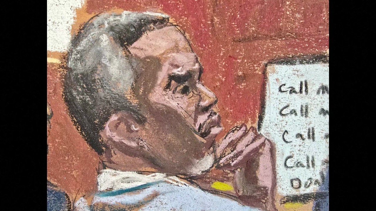 Sean 'Diddy' Combs tells courtroom artist he looks like a 'koala' in sketches