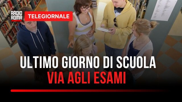 Ultimo giorno di scuola, pronti gli esami per 97mila studenti