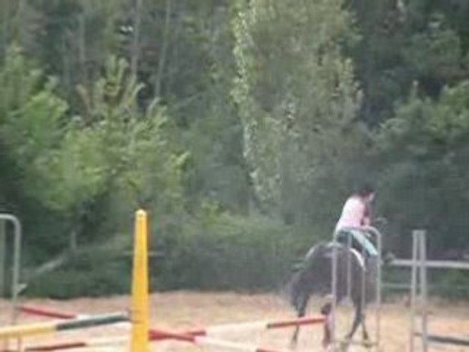 saut d'obstacle avec éole