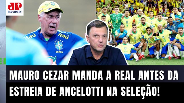 O Ancelotti pega TERRA ARRASADA na Seleção! O que ELE TEM QUE FAZER AGORA é... Mauro Cezar ANALISA