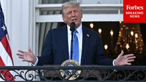 Trump Touts Early Actions Since Retaking White House At South Lawn 'Summer Soirée'