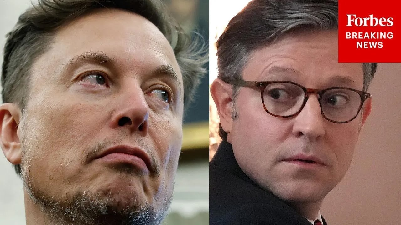 Speaker Johnson Responds To Elon Musk's X Attacks On Trump's 'Big Beautiful' Budget