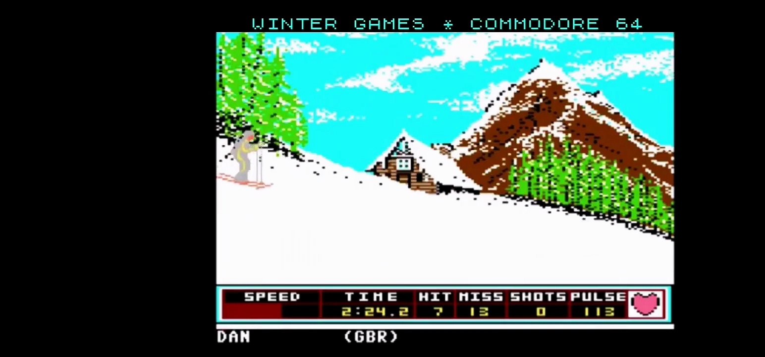 Winter Games - Commodore 64