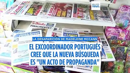 Un miembro de la Policía lusa dice que las nuevas pesquisas en el caso Madeleine son "propaganda"