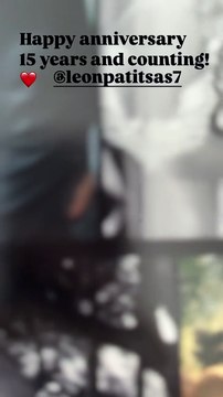 Μαριέττα Χρουσαλά-Λέων Πατίτσας: Γιορτάζουν 15 χρόνια γάμου με ένα υπέροχο βίντεο από τον γάμο τους