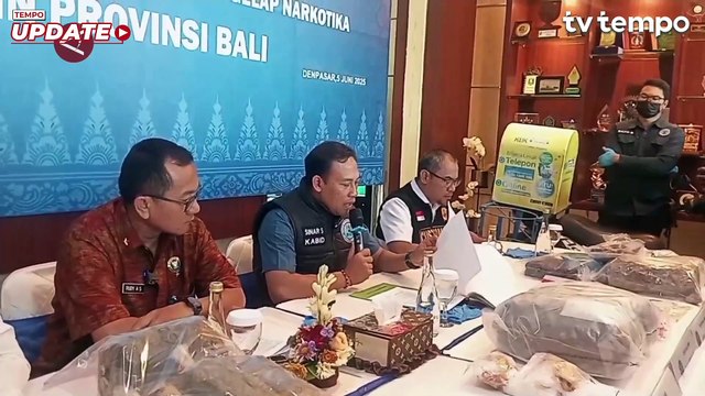 BNNP Bali Tangkap Jaringan Narkoba Internasional Kazakhstan dan AS