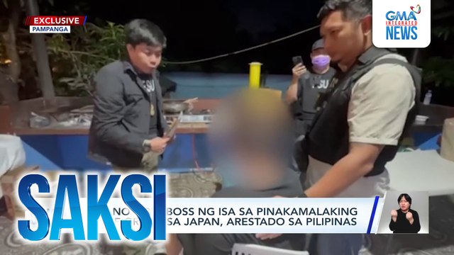 Umano'y big boss ng isa sa pinakamalaking crime group sa Japan, arestado sa Pilipinas | Saksi