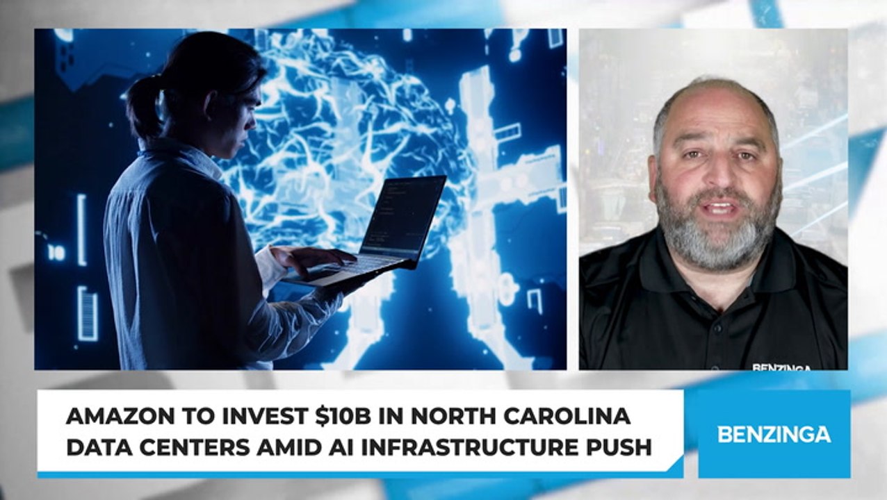 Amazon To Invest $10B In North Carolina Data Centers Amid AI Infrastructure Push