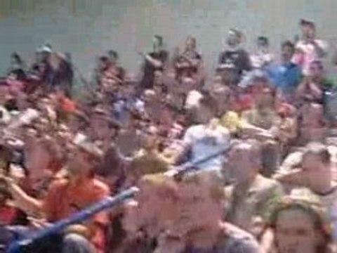 Ambiance quelques minutes apres le but