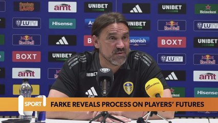 Leeds boss Daniel Farke outlines process on players’ futures following retained list release