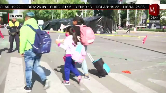 CNTE mantiene bloqueos en Insurgentes y Reforma HOY 5 de junio; sin servicio L1 y L7 del Metrobús