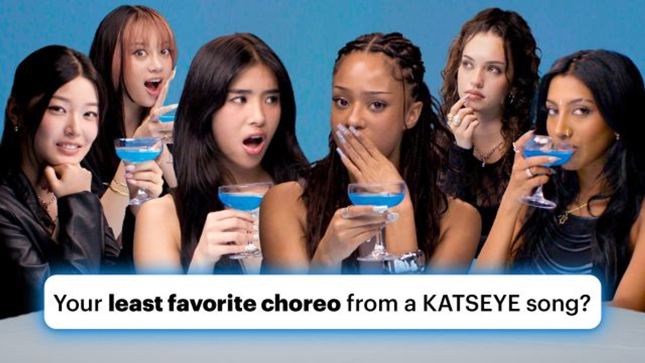 KATSEYE Spill Secrets After Sipping the Truth Serum