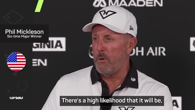 Mickleson admits there's a 'high likelihood' next US Open will be his last