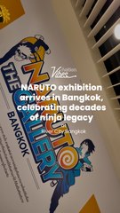 NARUTO exhibition arrives in Bangkok, celebrating decades of ninja legacy
