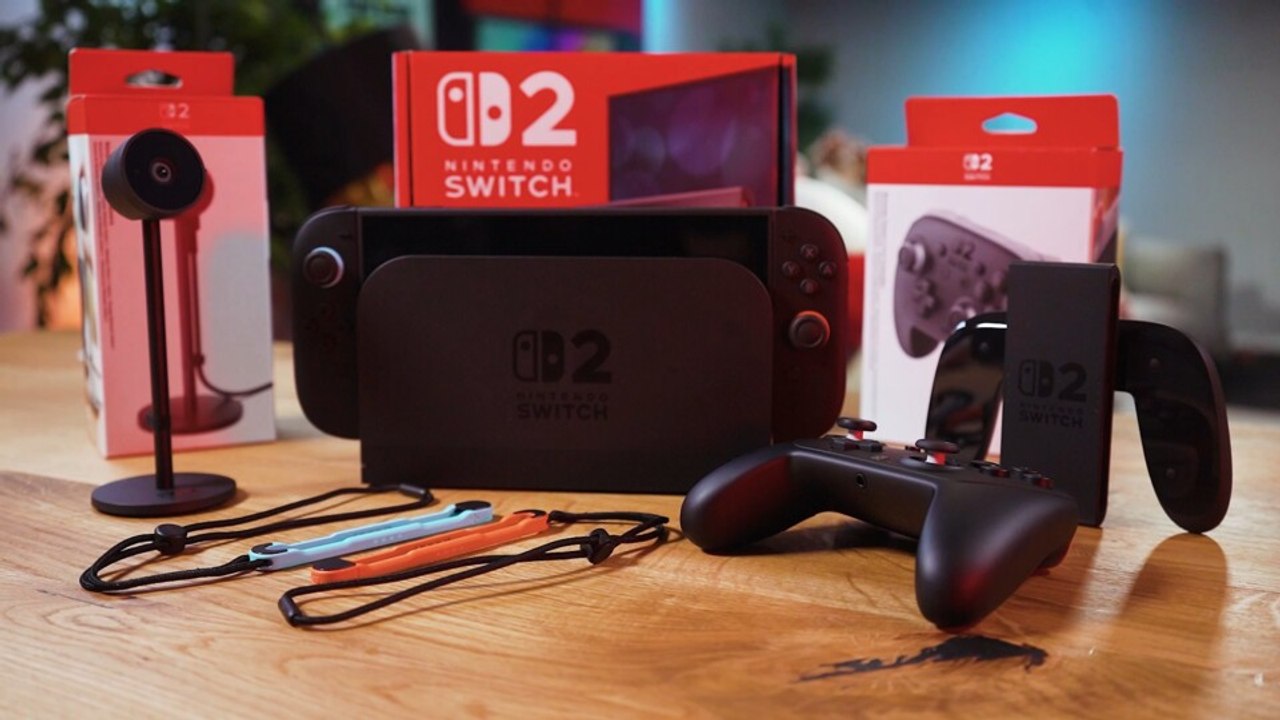 Switch 2 Unboxing: Wir zeigen euch 16 Minuten lang unkommentiert die neue Konsole von allen Winkeln