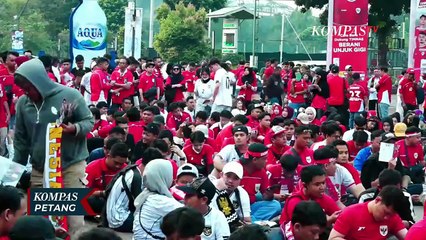 Antusias! Begini Suasana dan Semangat Suporter Jelang Laga Timnas Vs China di GBK