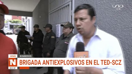 BRIGADA ANTIEXPLOSIVOS EN EL TED