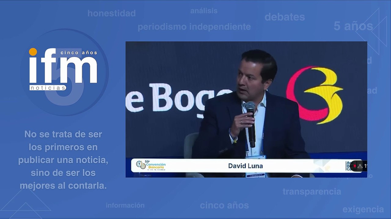 David Luna hace un llamado a los precandidatos presidenciales para firmar un acuerdo en defensa de la democracia y el Estado de Derecho