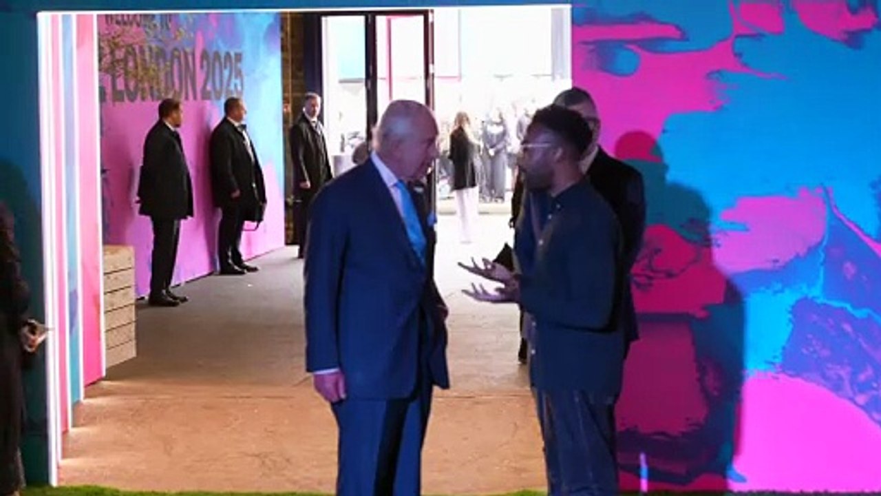 King Charles visits SXSW London