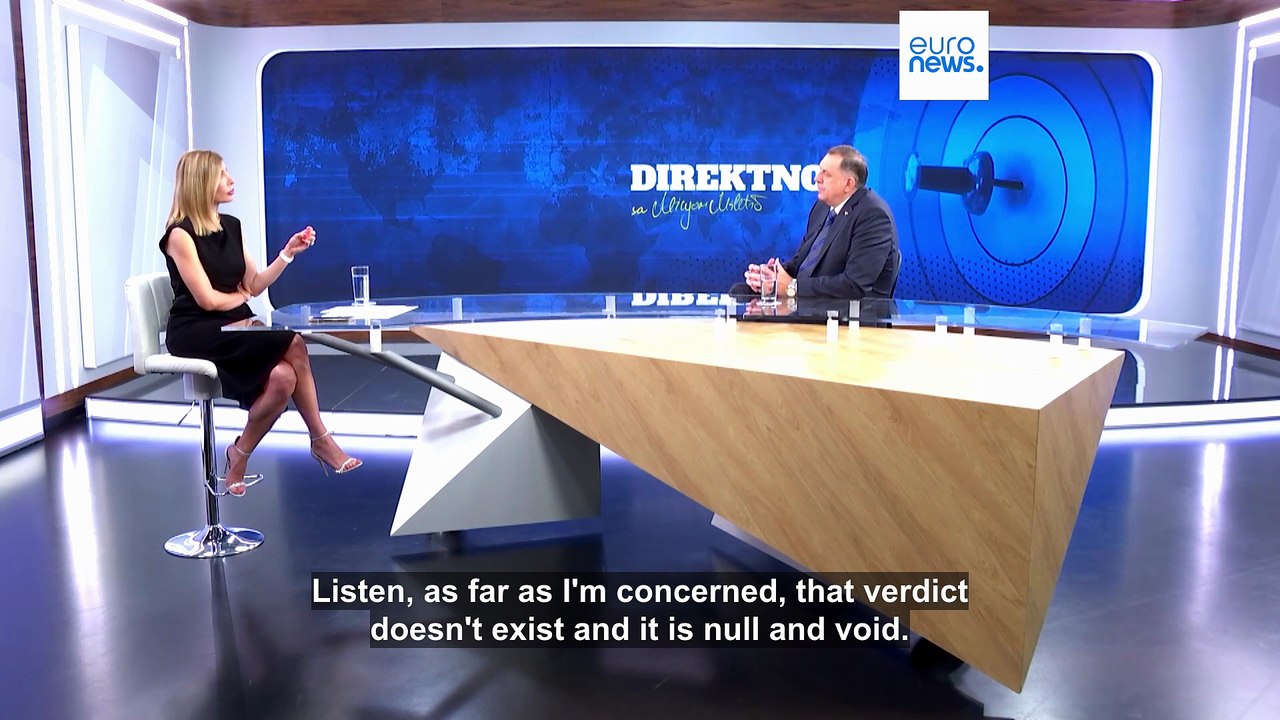 Bosnian Serb leader Milorad Dodik rejects verdict appeal amid political turmoil