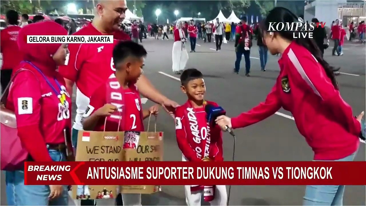 Meriah! Begini Suasana GBK Jelang Timnas Vs China, Suporter Optimistis Skuad Garuda Raih 3 Poin