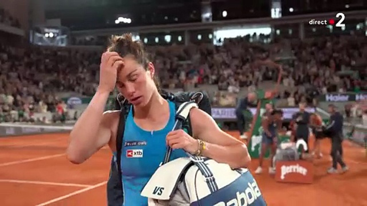 Demi-finale opposant C.Gauff à Loïs Boisson lors des internationaux de France de Tennis de Roland Garros (Jour 12), à Paris, France. © Michtof/PsnewZ/Bestimage