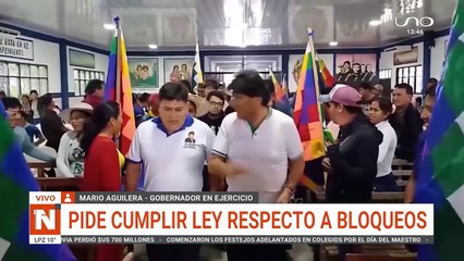 PIDE CUMPLIR LEY RESPECTO A BLOQUEOS