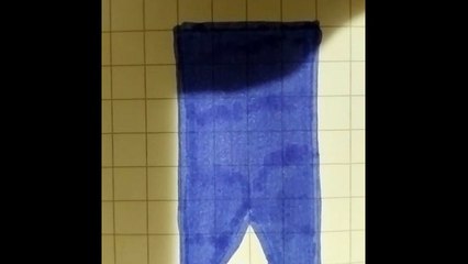 Asciugamano fai da te per barbie modello 8