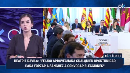Beatriz Dávila: "Feijóo aprovechará cualquier oportunidad para forzar a Sánchez a convocar elecciones"