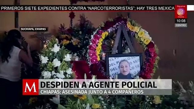 Familiares y amigos dan último adiós a Brenda Elizabeth Toalá en Chiapas