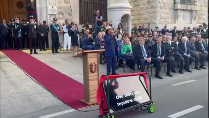 Festa dei carabinieri, Al Bano incanta Bari con "Va pensiero"