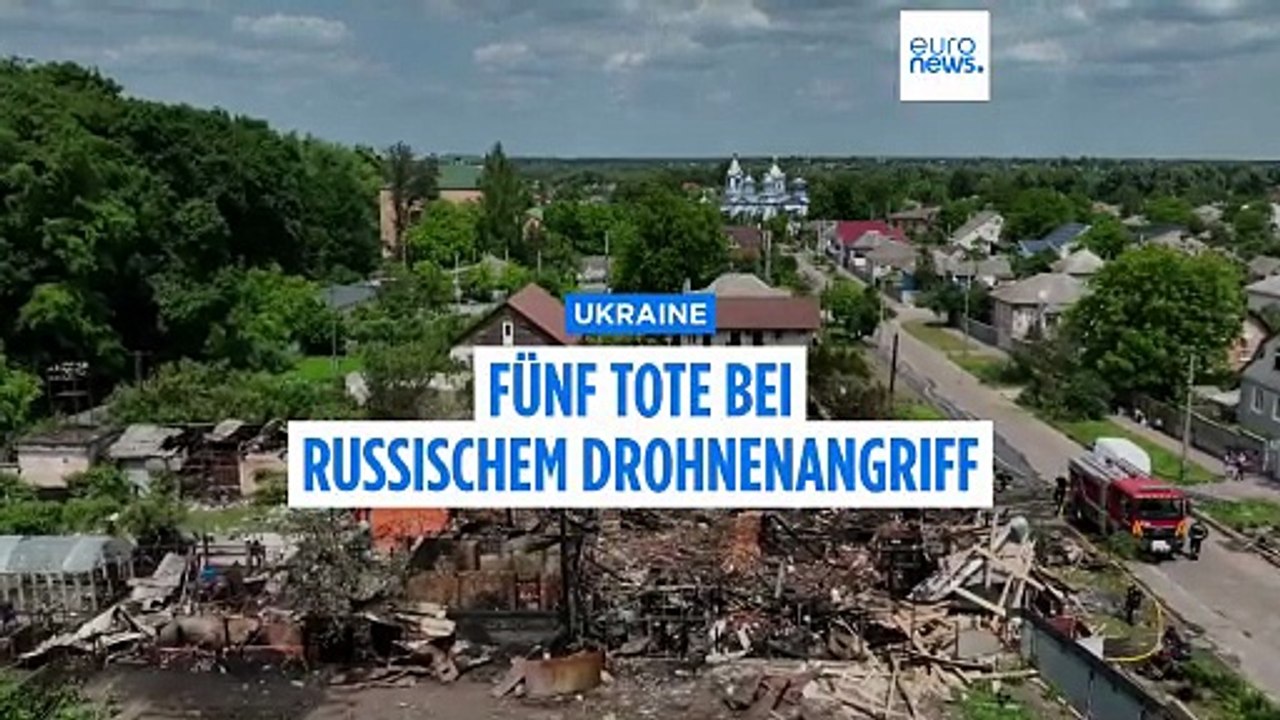 Mindestens fünf Tote bei russischen Luftangriffen auf Pryluky