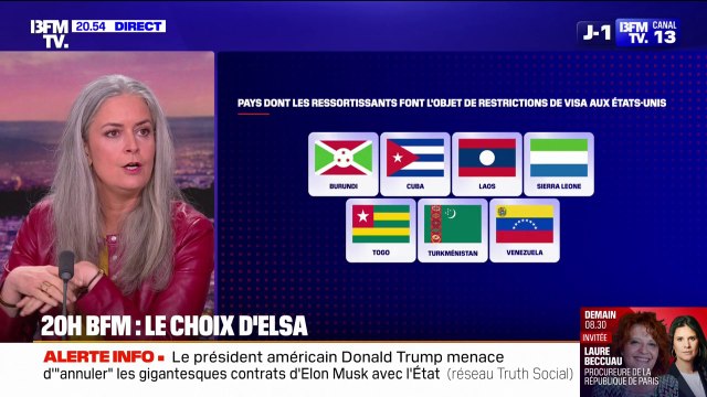 LE CHOIX D'ELSA - Donald Trump ferme les États-Unis aux ressortissants de 12 pays