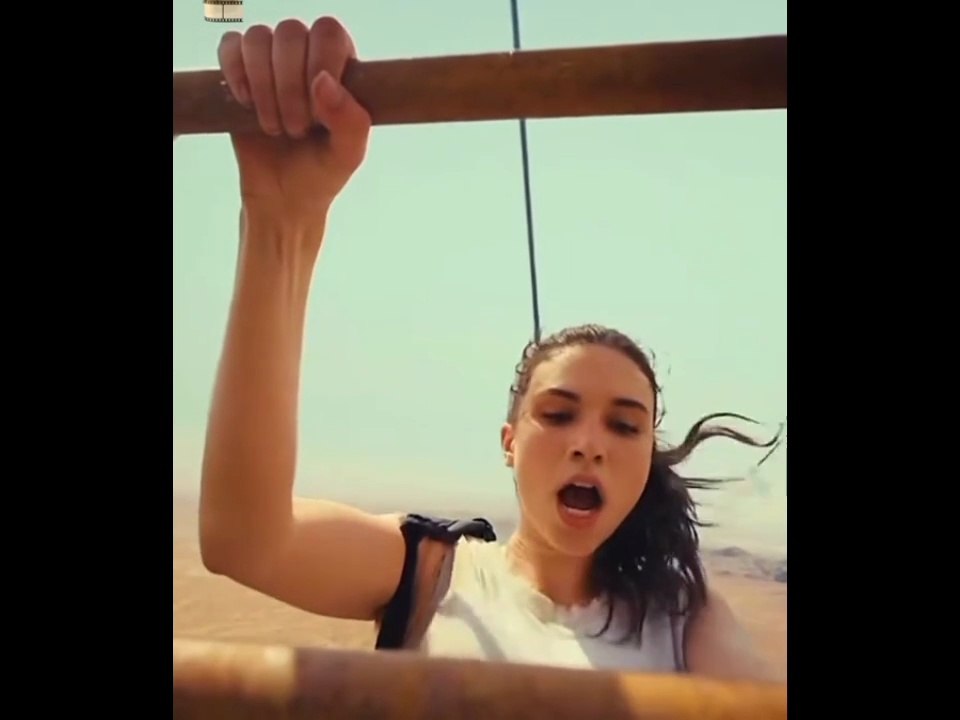 English movie scene clips , dangerous stunt