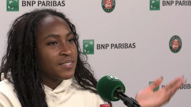 Roland-Garros 2025 - Coco Gauff : Si j'ai un conseil à donner à Loïs Boisson ? Reste toi-même
