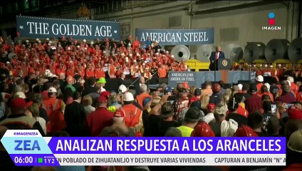 México analiza respuesta al aumento de los aranceles al acero y al aluminio