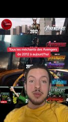Tous les méchants des Avengers au fil des années