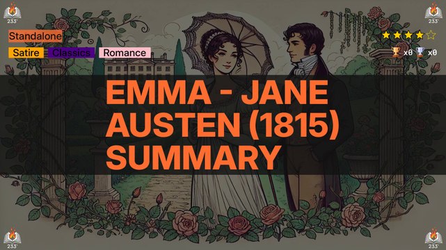 Emma - Jane Austen (1815) Summary