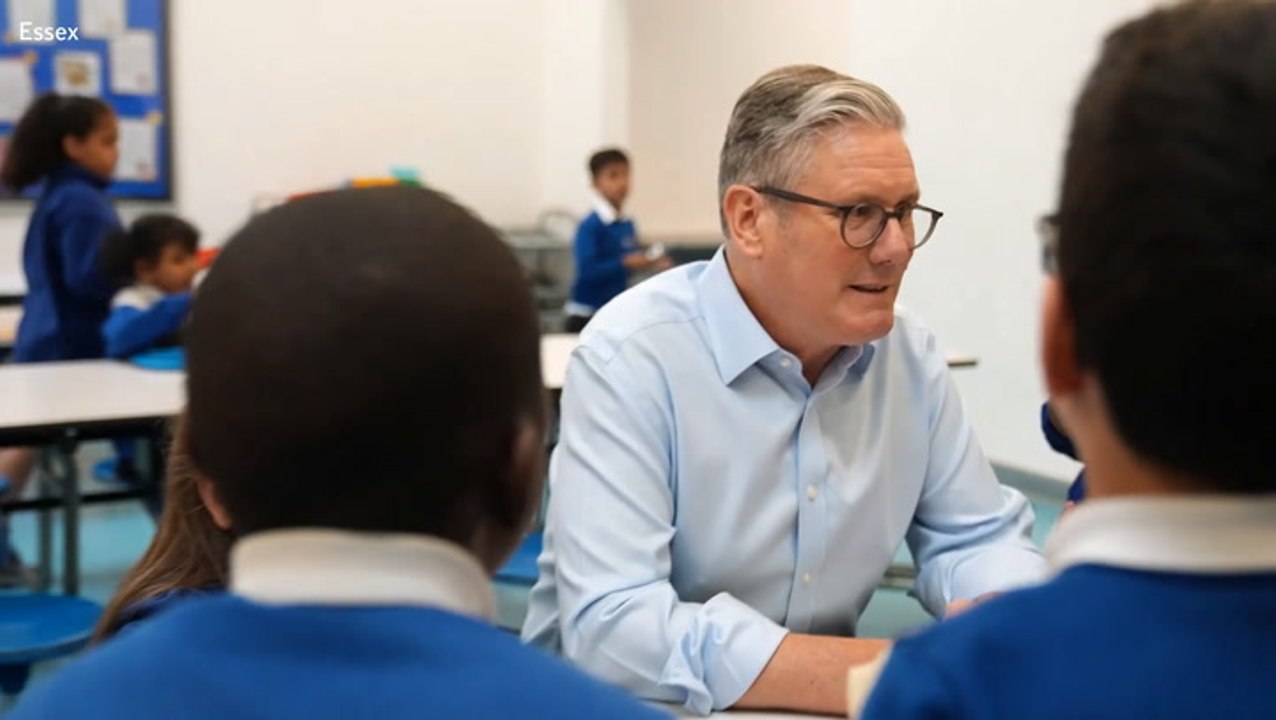 Keir Starmer grilled by schoolchildren on Messi v Ronaldo debate