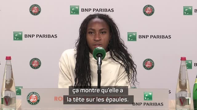 Roland-Garros - Gauff : Boisson a les épaules pour supporter toute cette pression médiatique