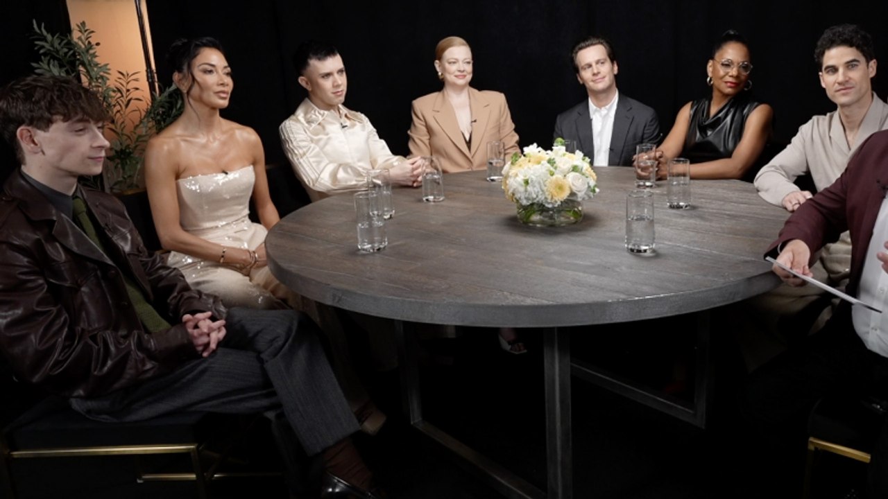 Audra McDonald, Cole Escola, Darren Criss, Jonathan Groff, Louis McCartney, Nicole Scherzinger and Sarah Snook at the THR Tonys Roundtable | THR Video