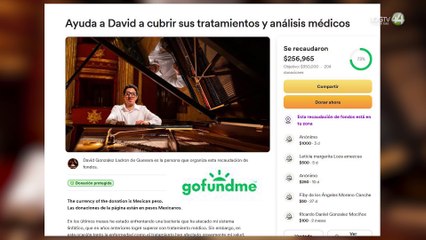 Joven pianista necesita tu ayuda para mejorar su salud