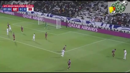 خلاصه بازی قطر و ایران